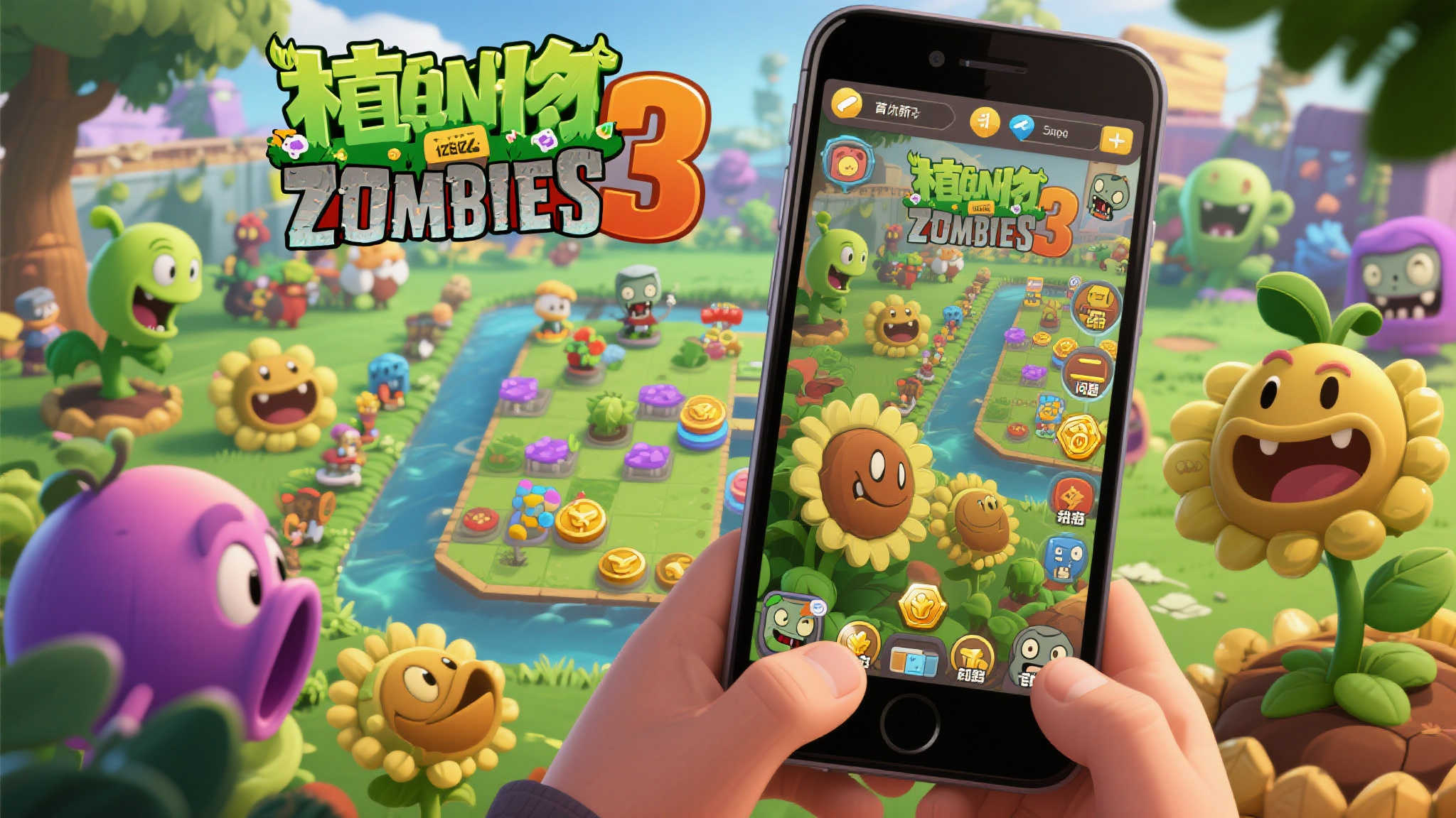 植物大战僵尸3”项目终止,试发行反响未达预期 植物大战僵尸3”项目终止,试发行反响未达预期